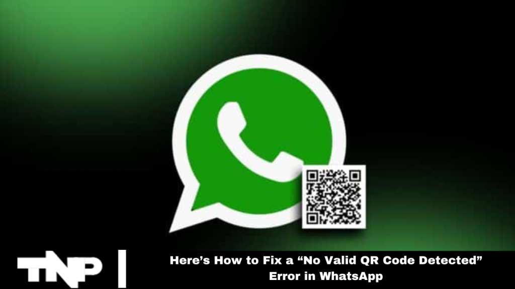 No Valid QR Code Detected”