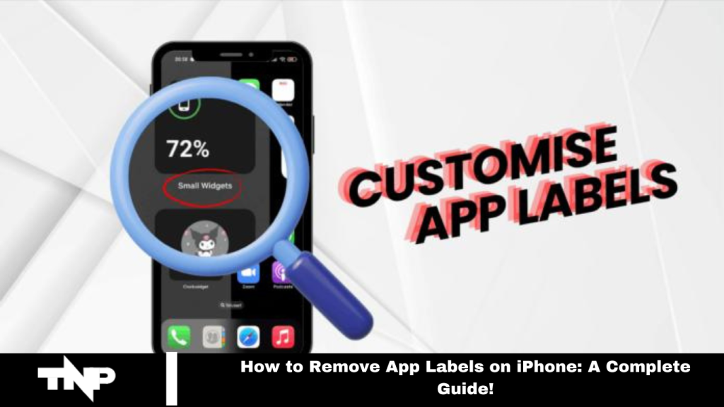 Remove App Labels on iPhone