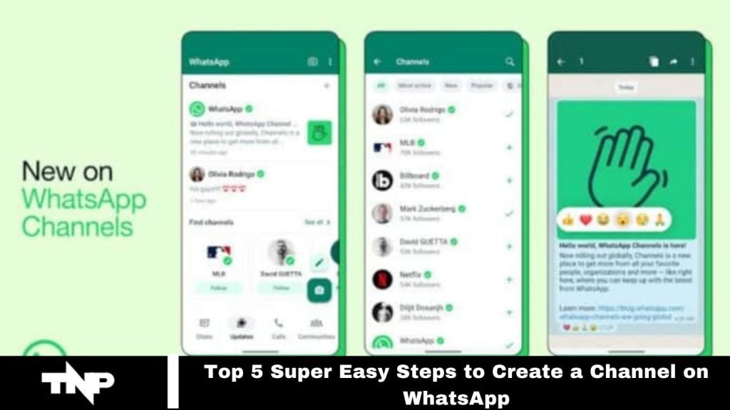 Create a Channel on WhatsApp